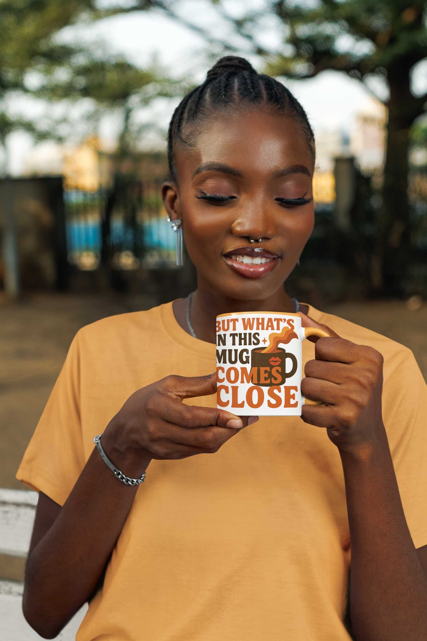 Confident Black Woman Mug